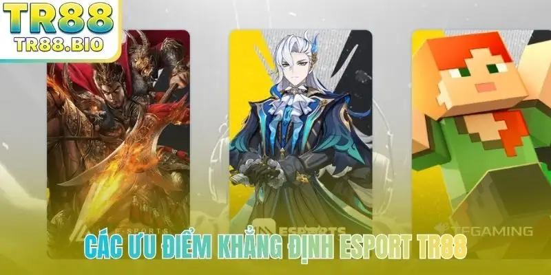Các ưu điểm khẳng định Esport TR88
